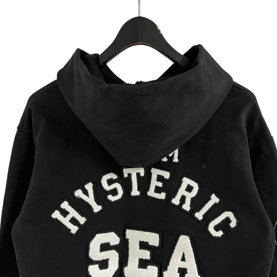 ウィンダンシー×ヒステリックグラマー パーカ サイズM ブラック HYSTERIC GLAMOUR（ヒステリックグラマー） ヒステリックグラマー