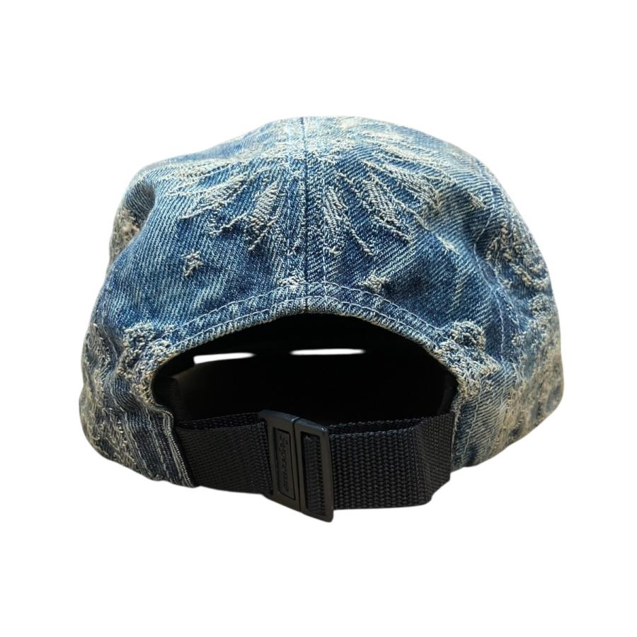 シュプリーム supreme キャップ　インディゴ Supreme（シュプリーム） ロゴデニムキャップ インディゴ サイズ