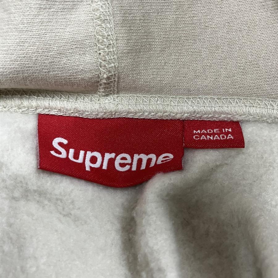 Supreme（シュプリーム） ボックスロゴプルオーバーパーカー ベージュ