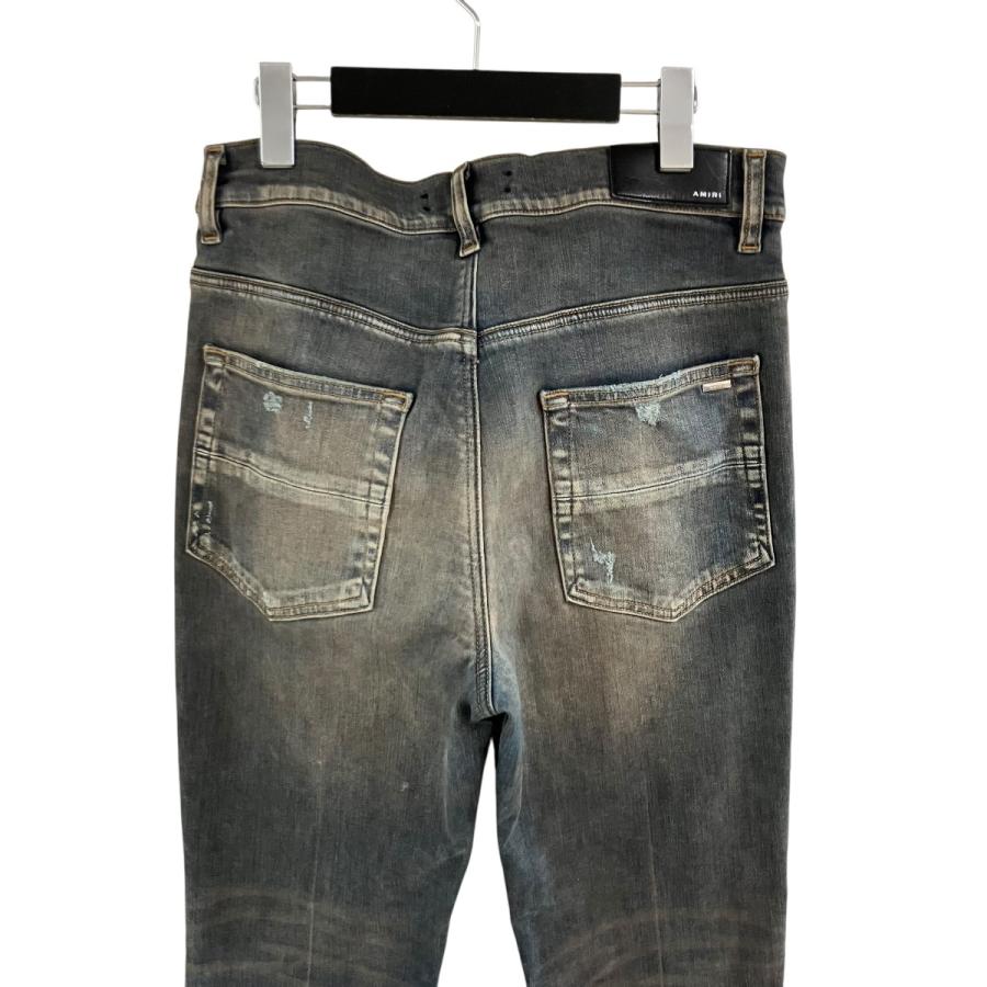 AMIRI（アミリ） ダメージ加工デニムパンツ ダスティインディゴ サイズ 
