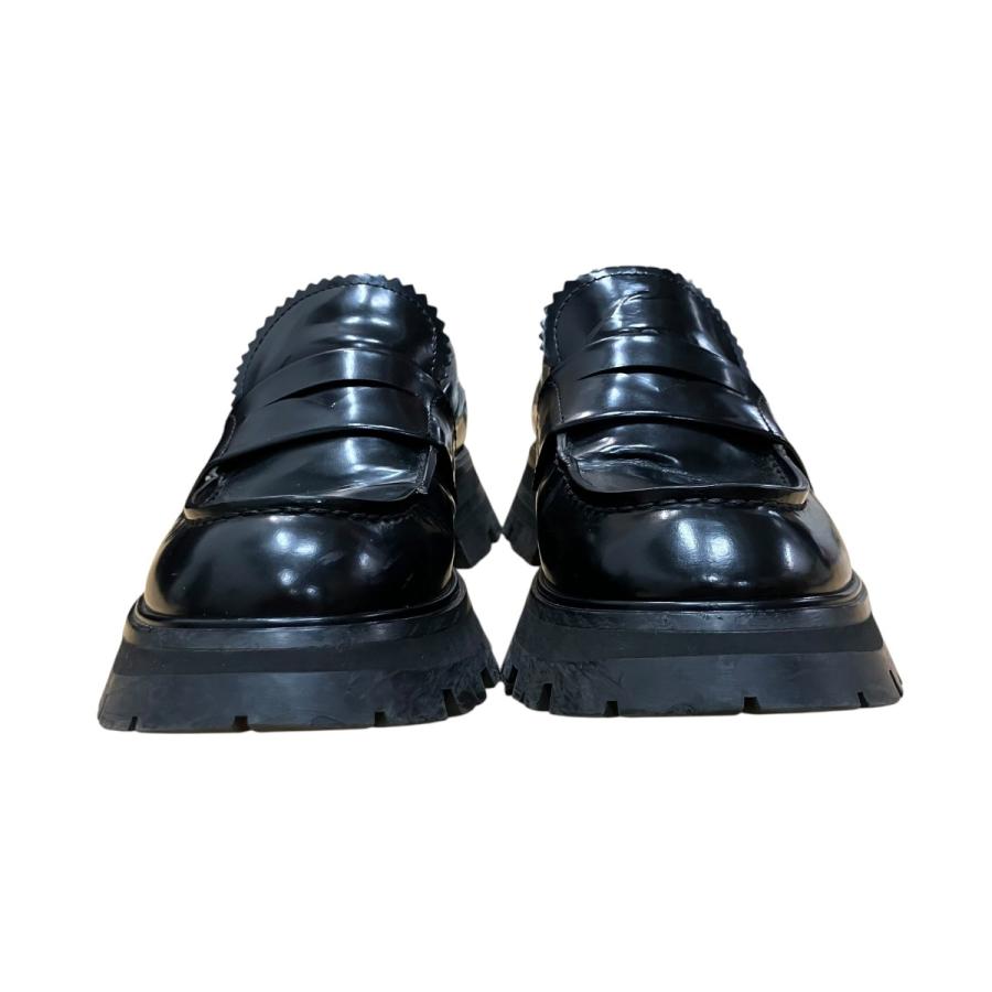 アレキサンダーマックイーン ALEXANDER McQUEEN チャンキーソールローファー ブラック サイズ：36 1/2_1