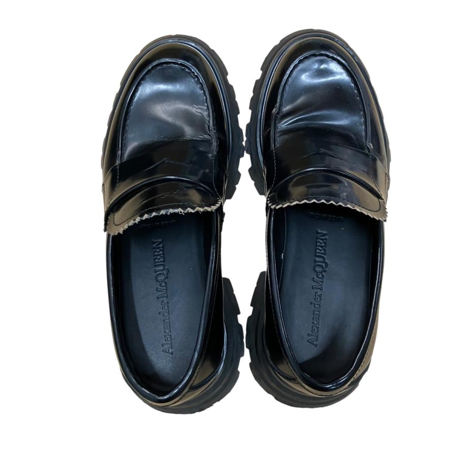 アレキサンダーマックイーン ALEXANDER McQUEEN チャンキーソールローファー ブラック サイズ：36 1/2_5