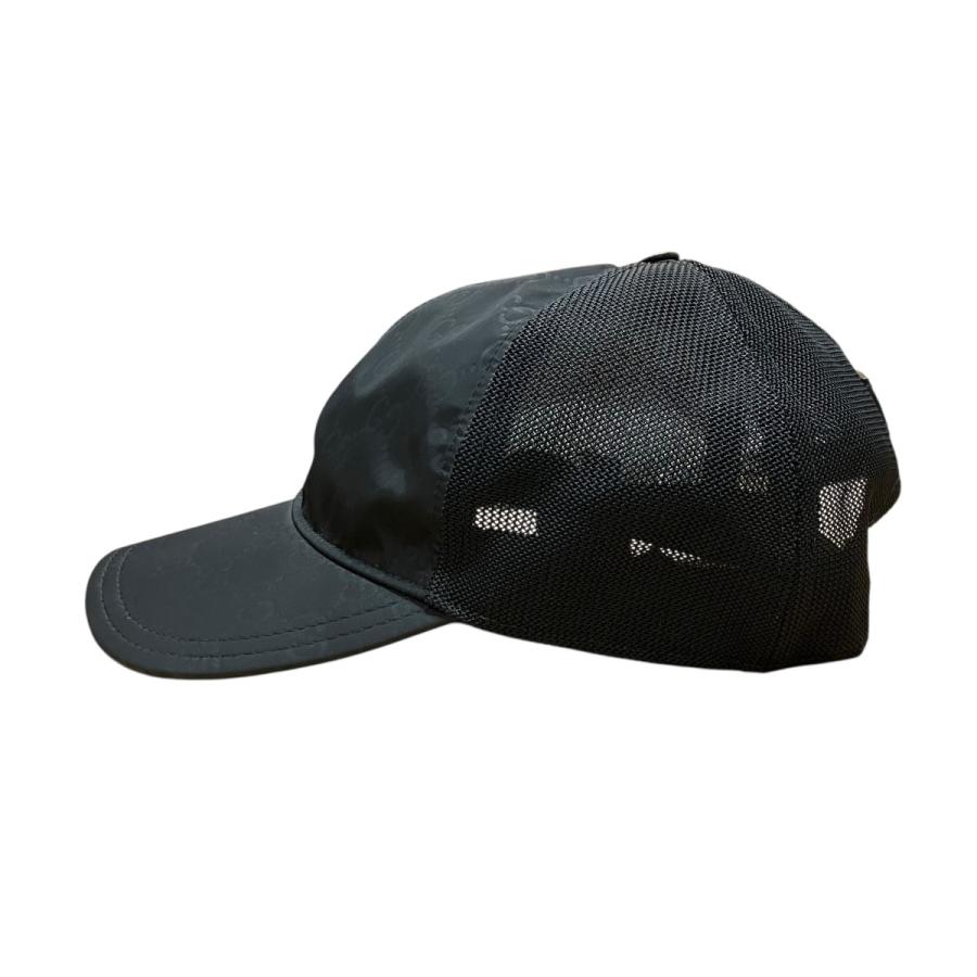 GUCCI ブラック　メッシュキャップ GUCCI（グッチ） メッシュキャップ ブラック サイズ：L : カインドオル