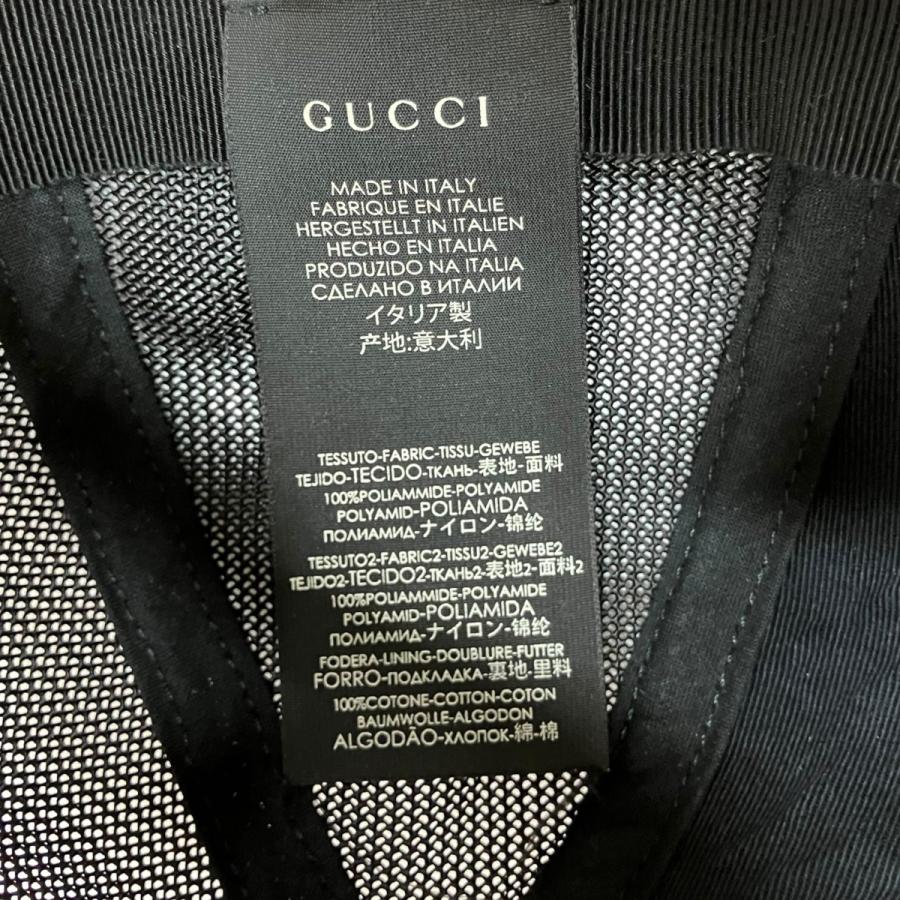 GUCCI（グッチ） メッシュキャップ ブラック サイズ：L : カインドオル