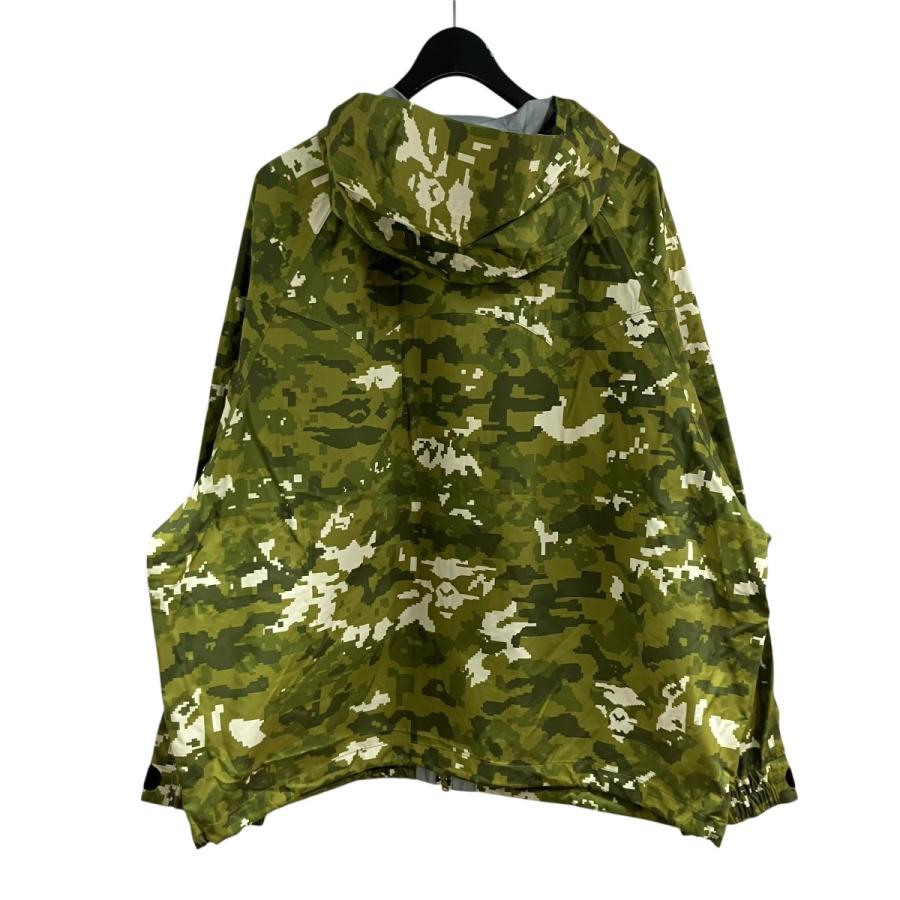 アベイシングエイプ A BATHING APE ピクセルカモスノーボード2レイヤージャケット カーキ サイズ：Lの画像