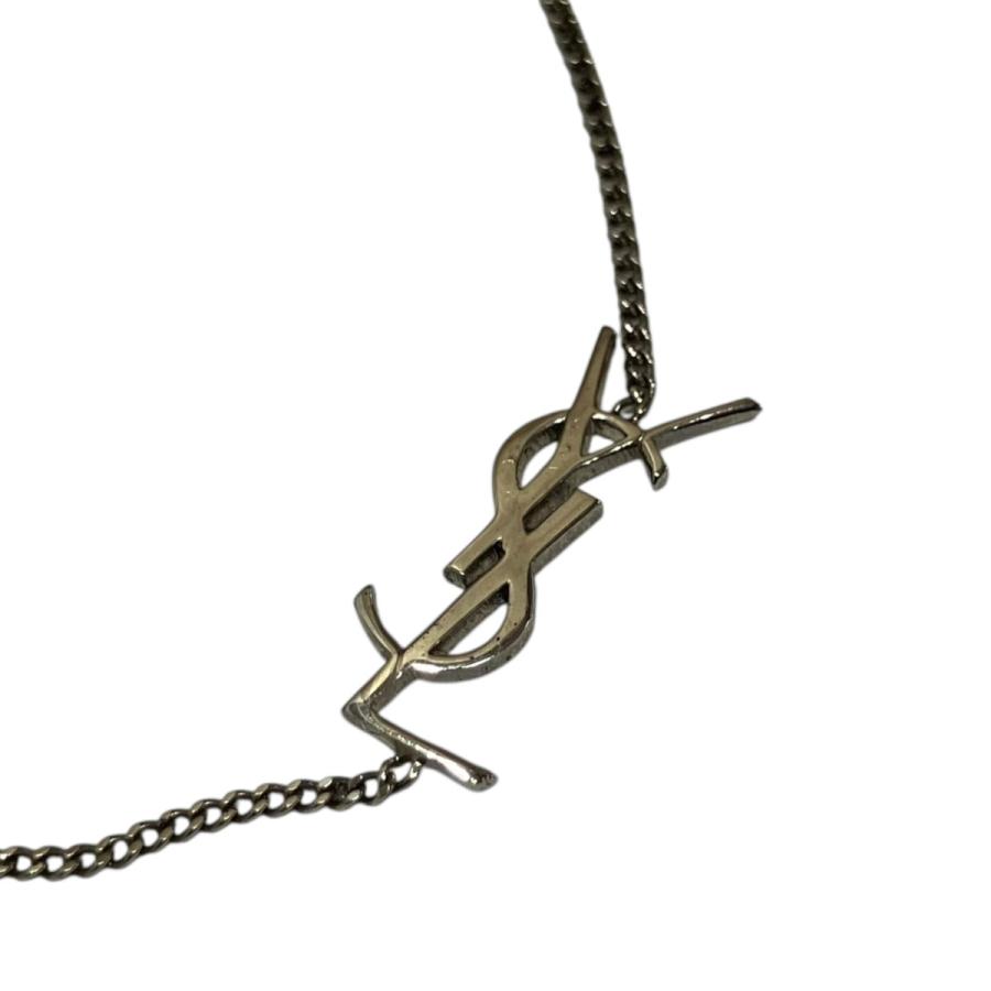 サンローランパリ Saint Laurent Paris YSLロゴブレスレット シルバー 