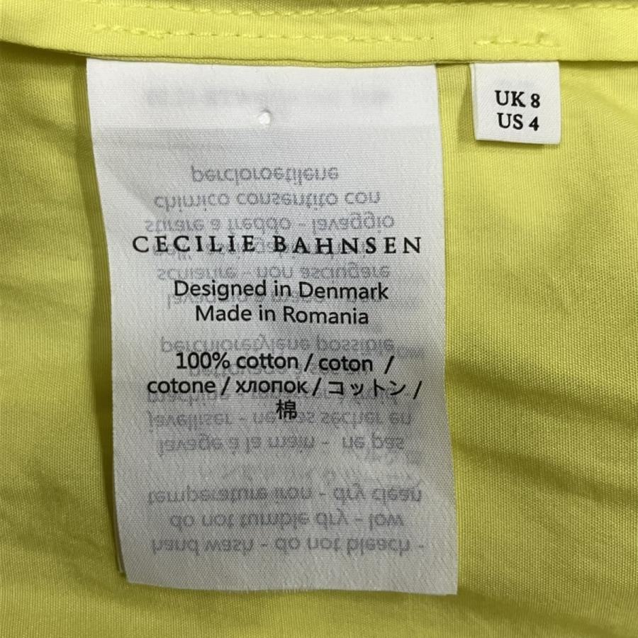 セシリーバンセン Cecilie Bahnsen パフスリーブ バックオープントップ