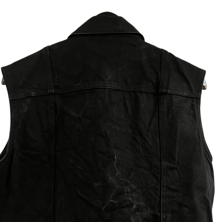 バレンシアガ　デニムジャケット　ノースリーブ BALENCIAGA（バレンシアガ） デニムベスト ノースリーブジャケット