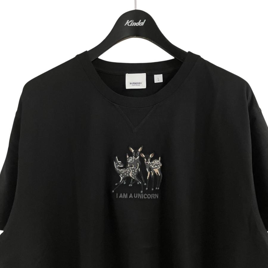 BURBERRY（バーバリー） BURBERRY UNICORN パッチTシャツ ブラック 
