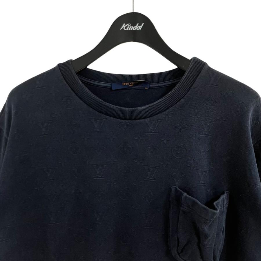 LOUIS VUITTON（ルイ・ヴィトン） モノグラムポケットTシャツ ネイビー