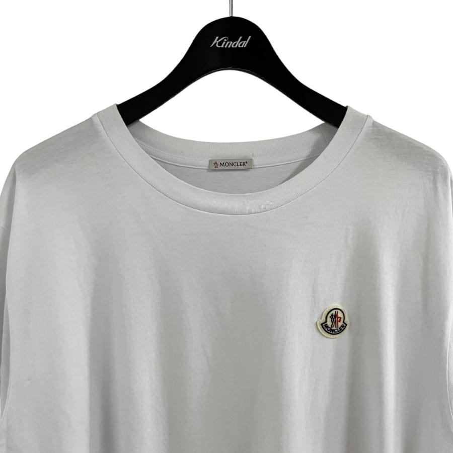 MONCLER（モンクレール） ロゴTシャツ ホワイト サイズ：3XL