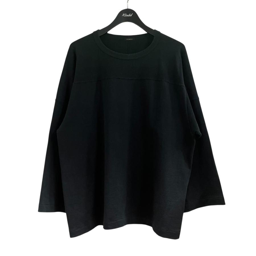COMOLI（コモリ） クルーネックカットソー ブラック サイズ：2