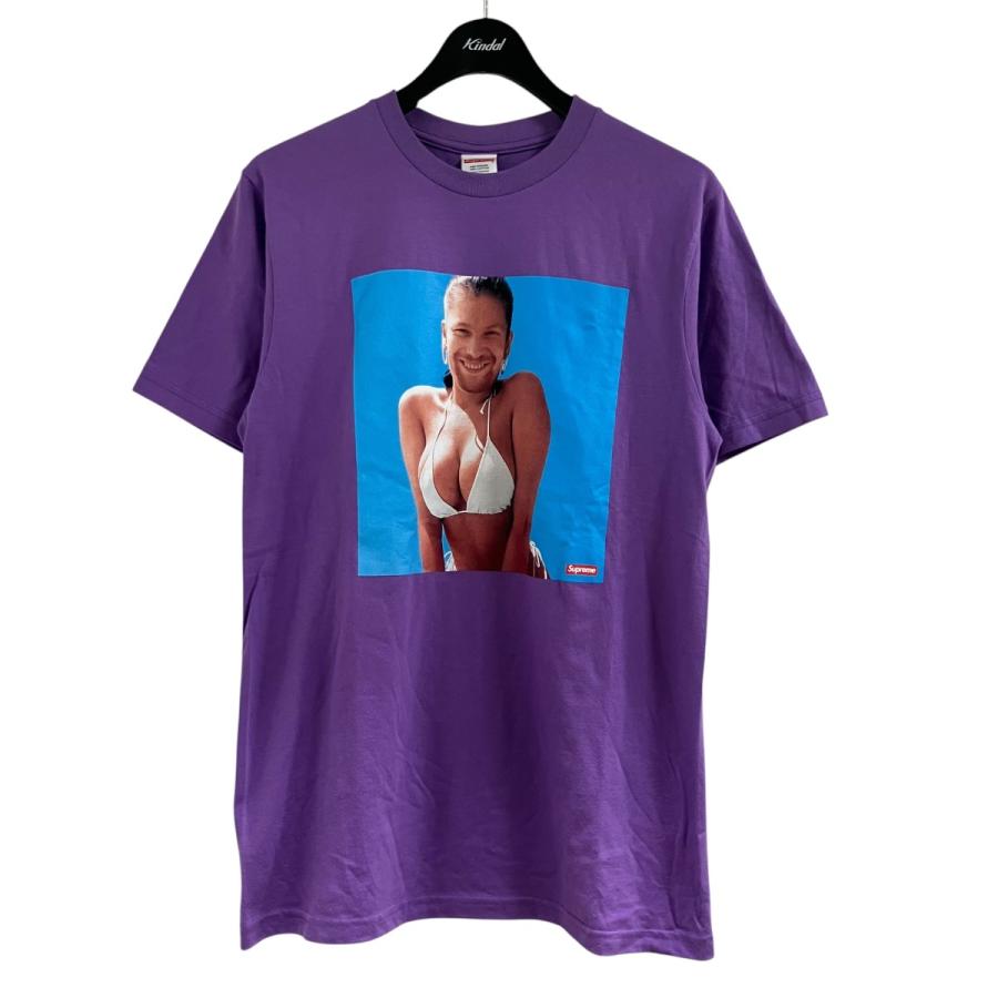 Supreme（シュプリーム） プリントTシャツ パープル サイズ：S