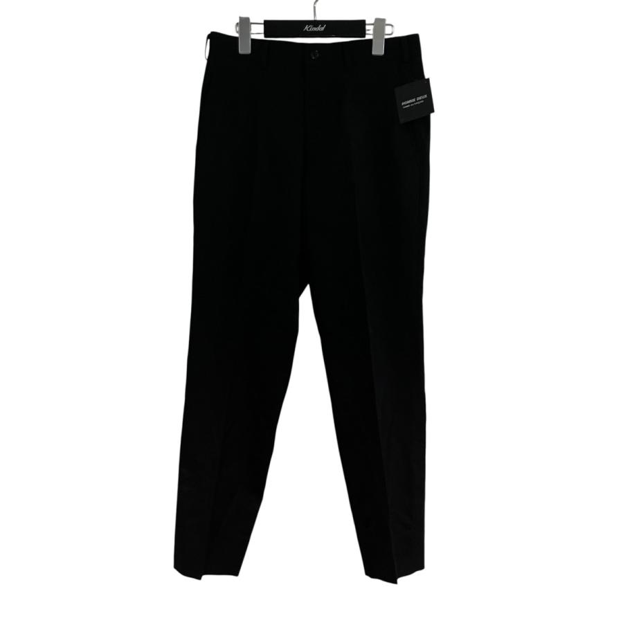 COMME des GARCONS HOMME DEUX スラックス XS 黒 COMME des GARCONS HOMME DEUX コムデギャルソンオムドゥ スラックス