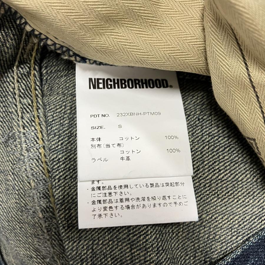ネイバーフッド NEIGHBORHOOD デニムパンツ インディゴ サイズ：Sの