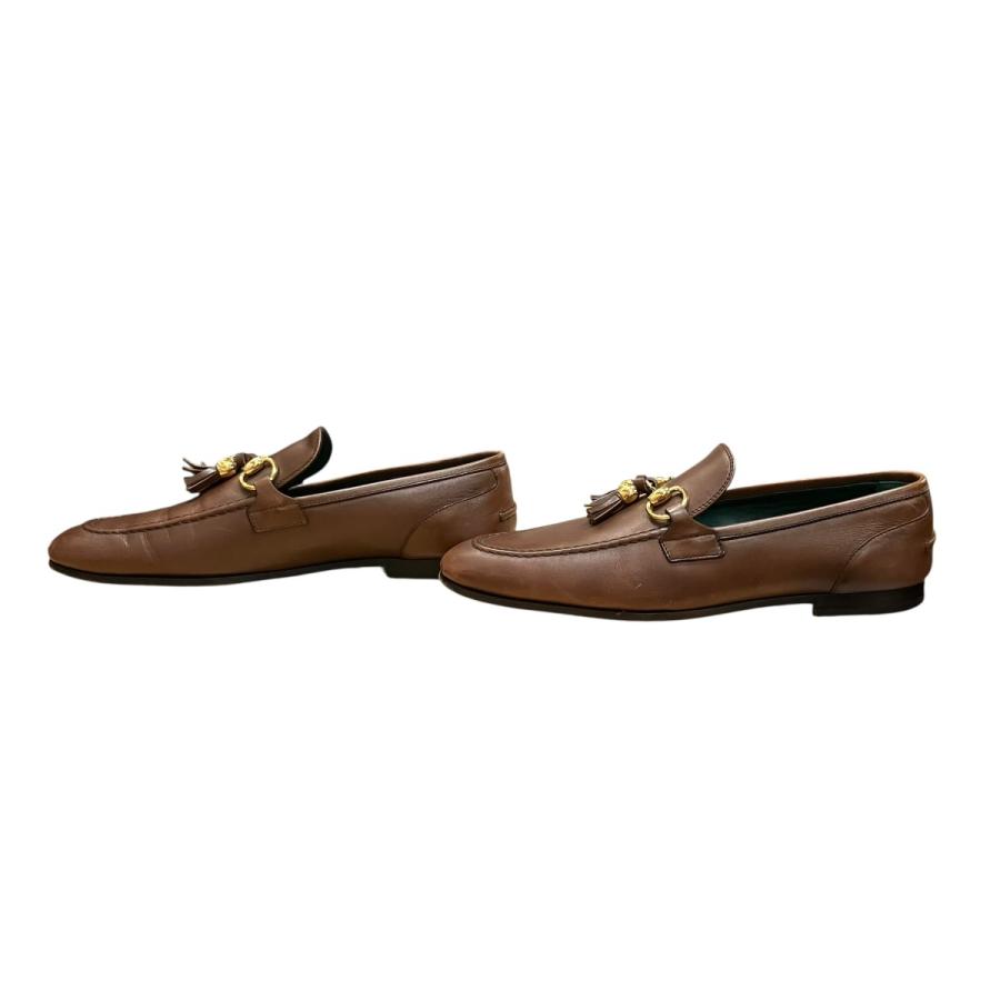 GUCCI（グッチ） ホースビットローファー ブラウン サイズ：7 1/2
