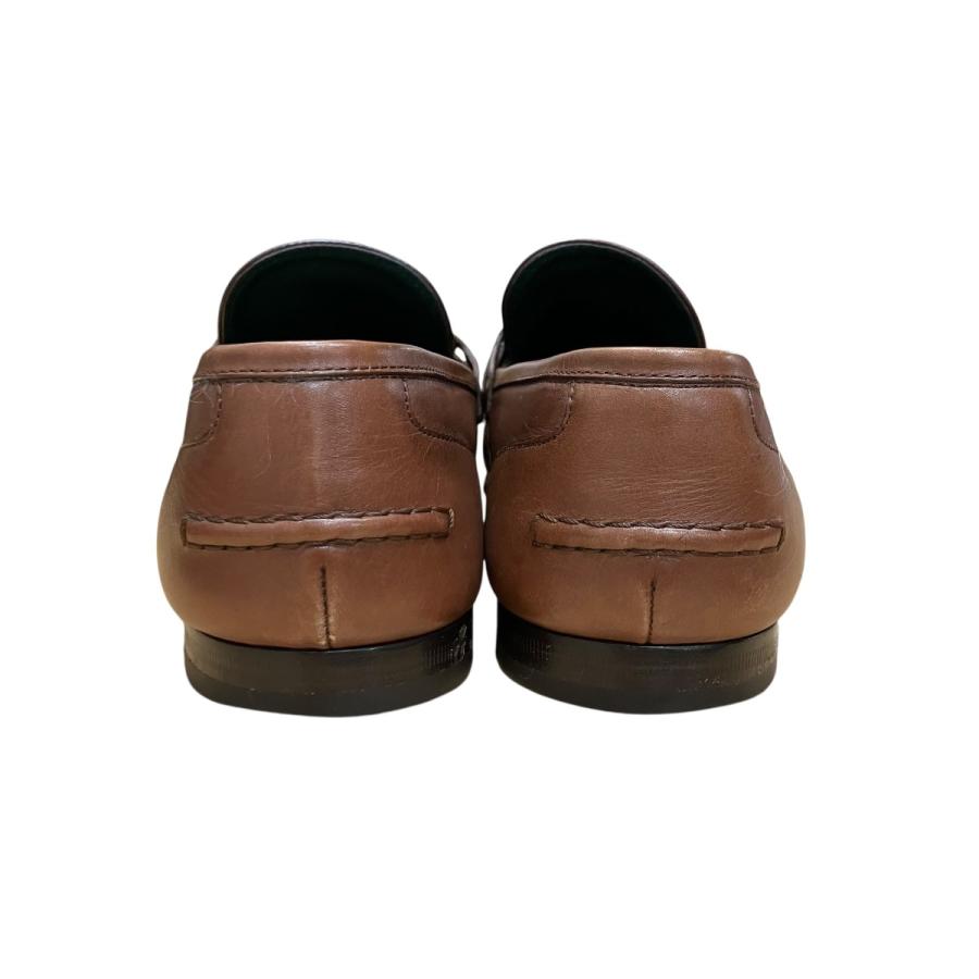 GUCCI ブラウン　ビットローファー 7 1/2 GUCCI（グッチ） ホースビットローファー ブラウン サイズ：7 1/2