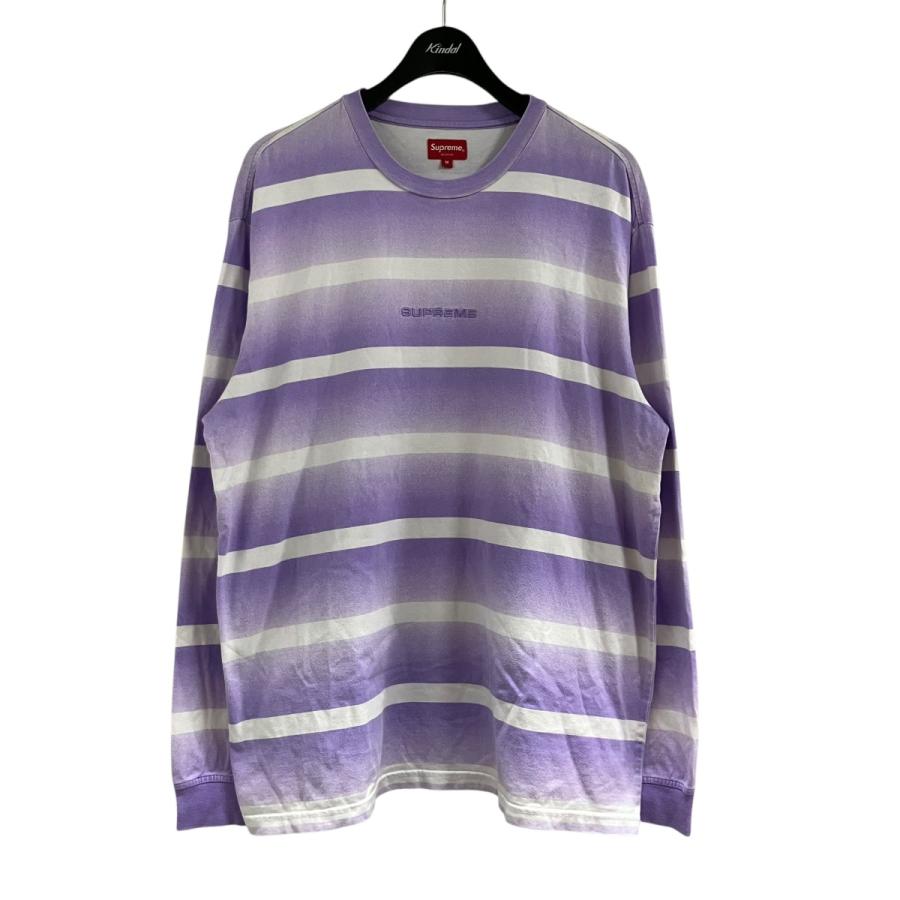supreme ボーダーロングTシャツ Supreme（シュプリーム） 【値下げ】Supreme フェードボーダー