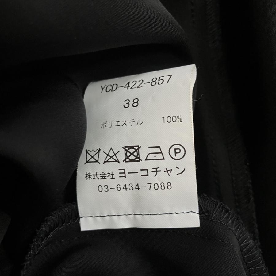 YOKO CHAN（ヨーコチャン） ワンピース ブラック×ピンク サイズ：38