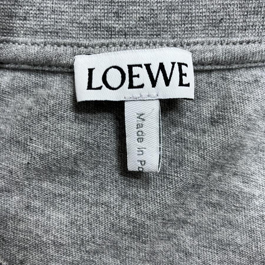 LOEWE（ロエベ） アナグラムエンブロイダリーTシャツ グレー サイズ：M