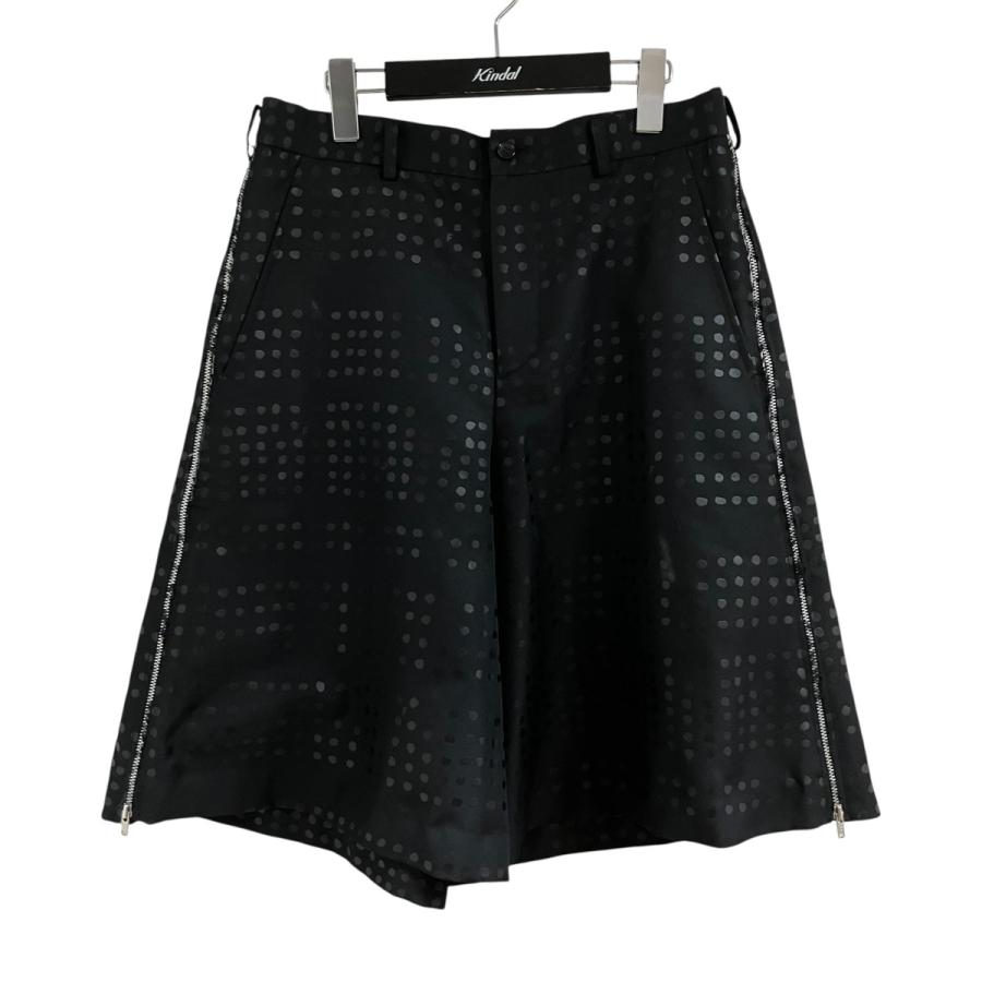 COMME des GARCONS ハーフパンツ ブラック S BLACK COMME des GARCONS 【値下げ】BLACK ドットハーフパンツ