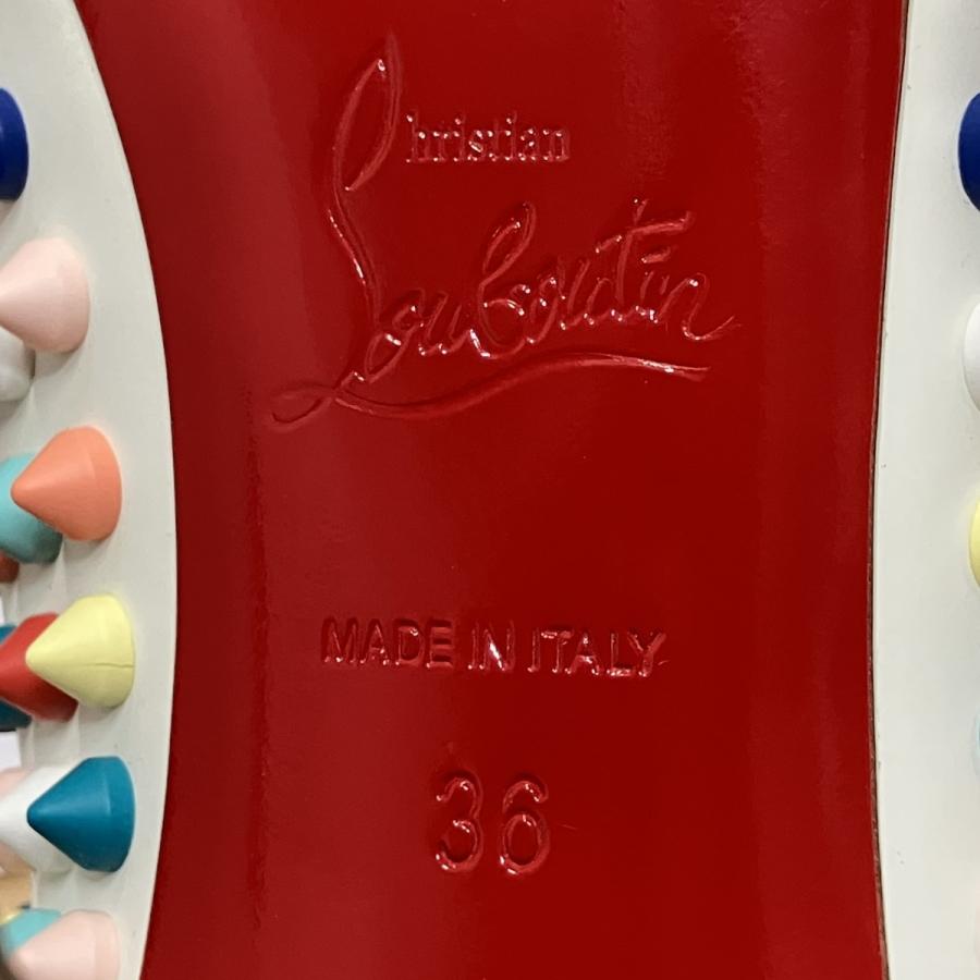 Christian Louboutin（クリスチャンルブタン） カラフルスタッズヒール