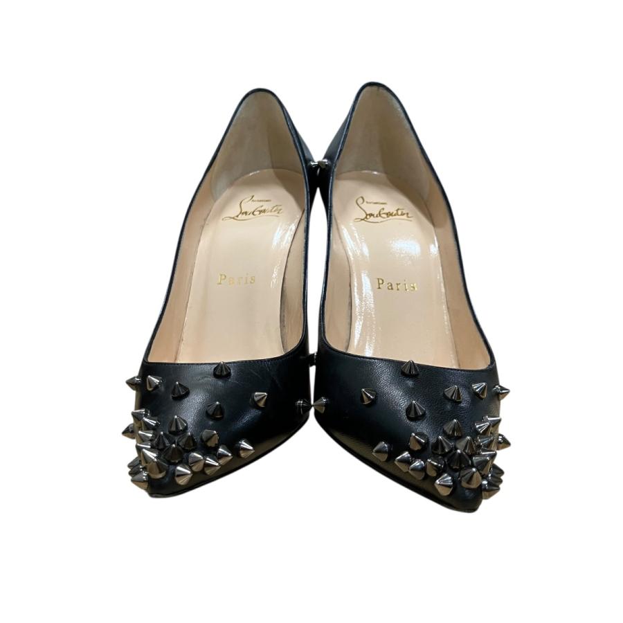 【美品】クリスチャン　ルブタン　パンプス Christian Louboutin（クリスチャンルブタン） トゥスタッズヒール