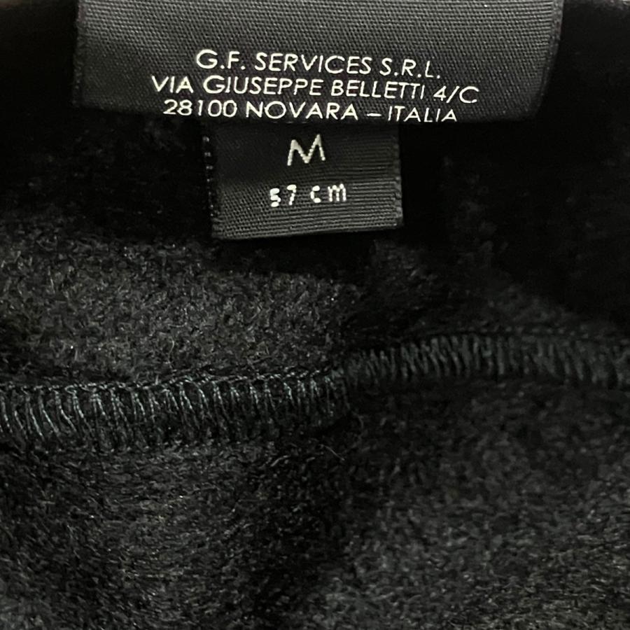 GUCCI（グッチ） GUCCI GG刺繍ベレー帽 ブラック サイズ：M