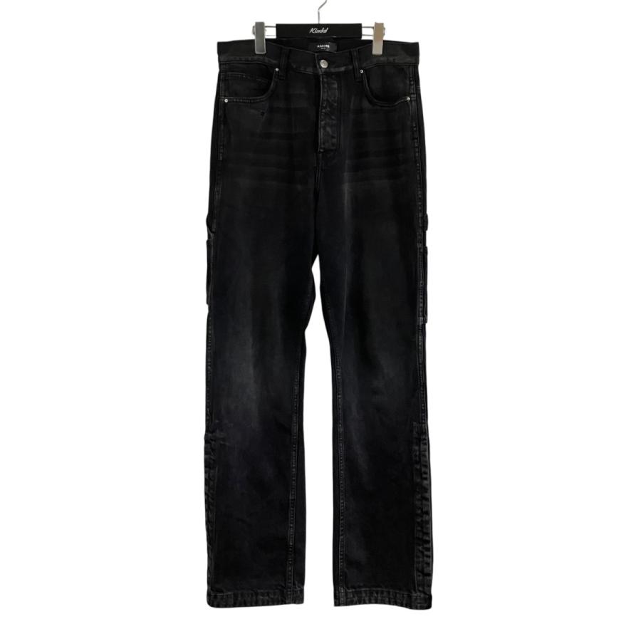 AMIRI ブラックデニムパンツ サイズ31 AMIRI（アミリ） サイドカーゴポケットデニムパンツ ブラック サイズ