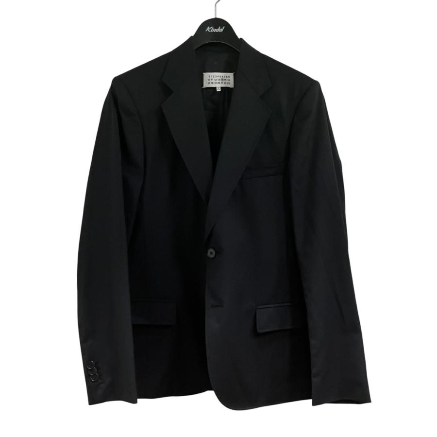 【値下げ】Maison Margiela ステッチデザインジャケット ブラック サイズ：44 (新宿店)