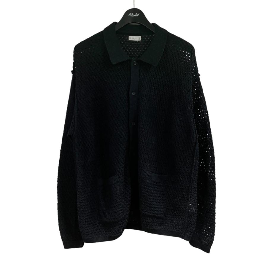 YOAK（ヨーク） 【値下げ】YOKE メッシュニットシャツ ブラック サイズ