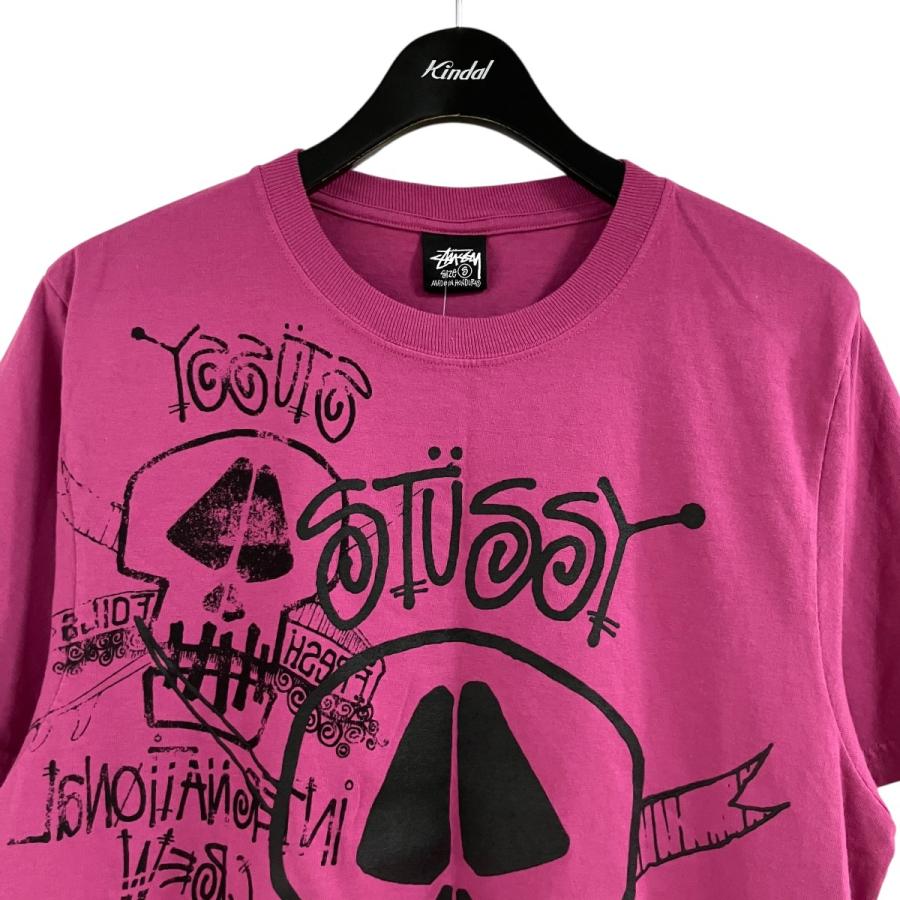 STUSSY（ステューシー） stussy SKULLS PIGMENT DYED TEE スカル