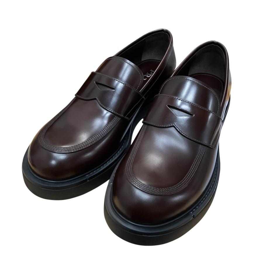 PRADA（プラダ） 【値下げ】PRADA ローファー ブラウン サイズ：8 1/2