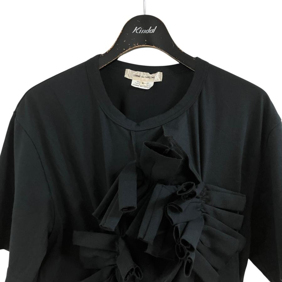16ss コムデギャルソン リボン Tシャツ カットソー XS COMME des GARCONS（コムデギャルソン） リボンデザインTシャツ