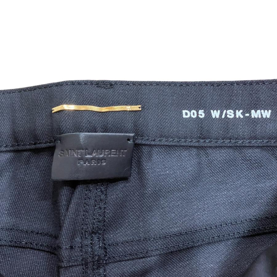 サンローランパリ Saint Laurent Paris スキニーデニムパンツ ブラック
