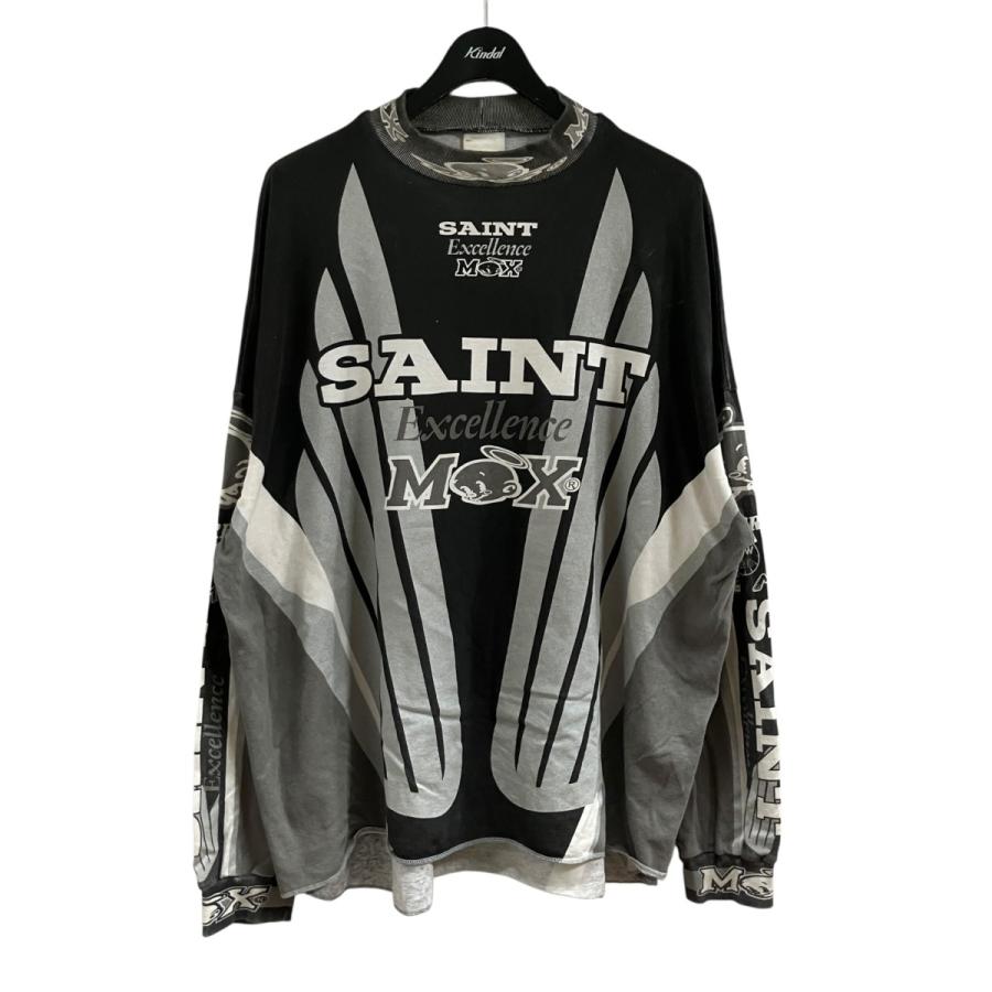 SAINT MICHAEL NIN ロングスリーブTシャツ セントマイケル SAINT MICHAEL ロングスリーブプリントTシャツ