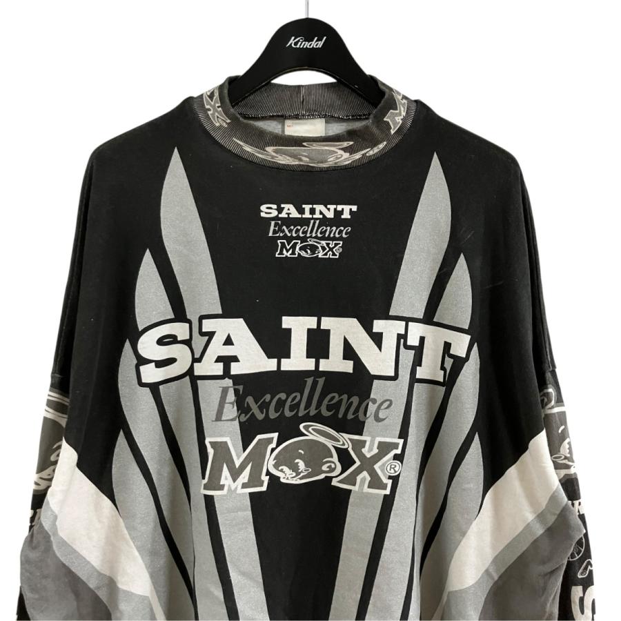 【良品】セントマイケル 21SS 聖人マイケル ロングスリーブカットソー 長袖 セントマイケル SAINT MICHAEL ロングスリーブプリントTシャツ