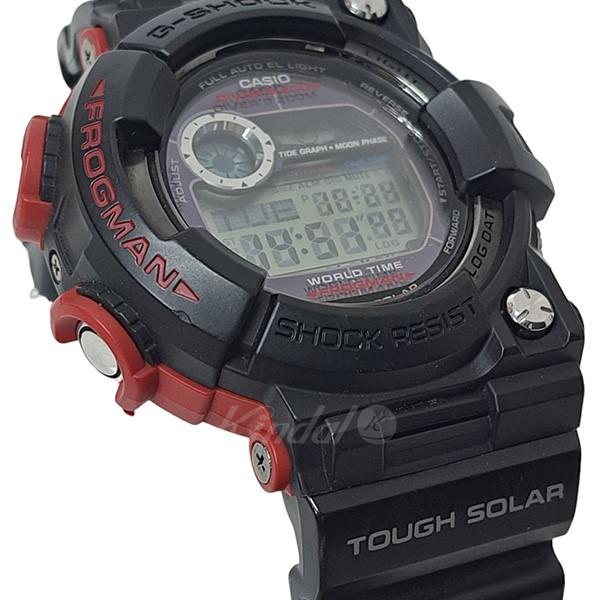 【値下げ】CASIO　G-SHOCK GF-1000 FROGMAN フロッグマン　腕時計 ブラック×レッド サイズ：- (高円寺店)｜kindal｜04