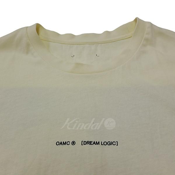 【値下げ】OAMC 20SS DREAM LOGIC プリントTシャツ イエロー サイズ：XS (高円寺店)｜kindal｜03