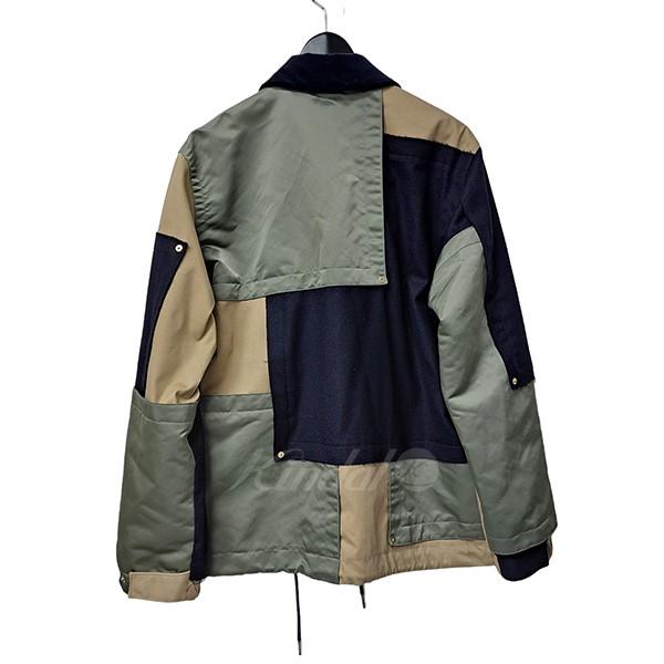 サカイ sacai 20AW 20-02526M Fabric Combo Blouson 