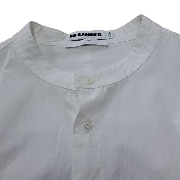 JIL SANDER ジルサンダー SUNDAY バンドカラービッグシャツ JIL SANDER ジルサンダー SUNDAY バンドカラービッグシャツ