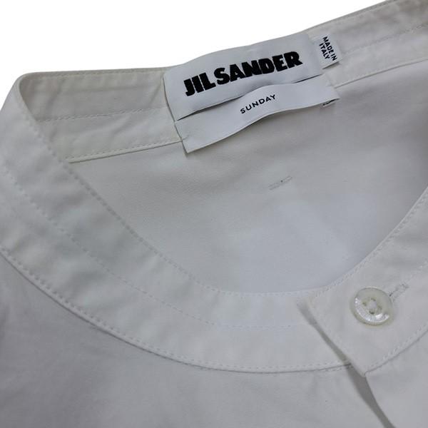 JIL SANDER ジルサンダー SUNDAY バンドカラービッグシャツ JIL SANDER ジルサンダー SUNDAY バンドカラービッグシャツ