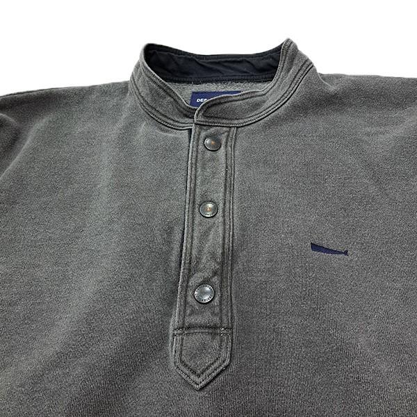 DESCENDANT ディセンダント DESCENDANT VOIL HENLEY NECK PIGMENT DYE