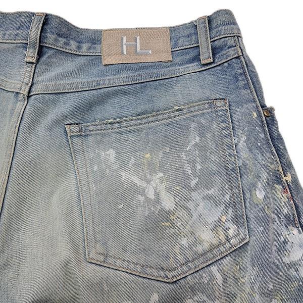 パンツ HERILL Denim Tuck Splash4PK ヘリル HERILL 15oz Denim Tuck Splash 4PK ペイントクラッシュ加工