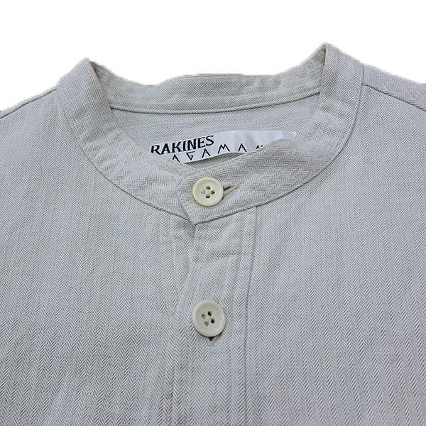 ラキネス×ワガママ RAKINES×WAGAMAMA バンドカラープルオーバーロング