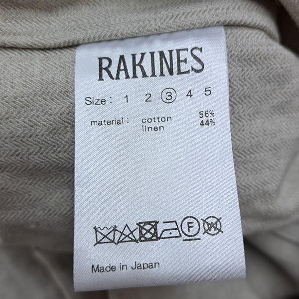 ラキネス×ワガママ RAKINES×WAGAMAMA バンドカラープルオーバーロング