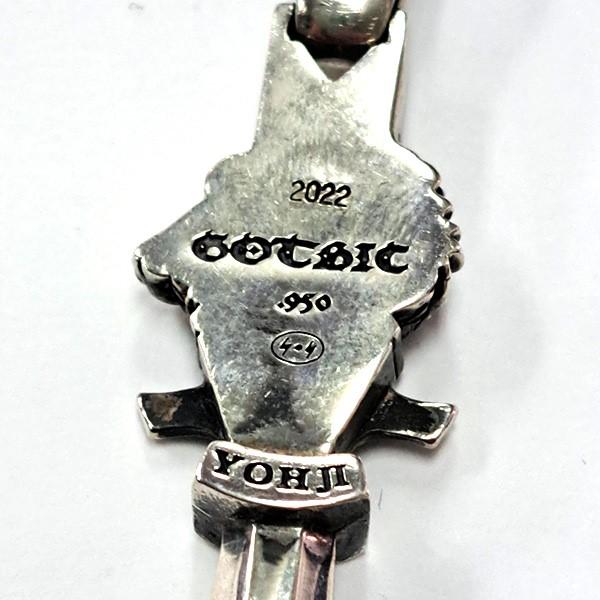 GOTHIC YOHJI YAMAMOTO ゴシックヨウジヤマモト WOLF DAGGAR PENDANT