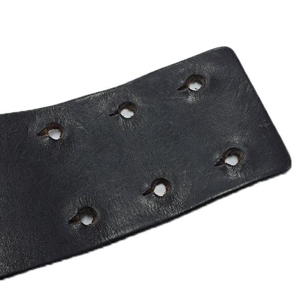 Rick Owens（リック・オウエンス） レザーブレスレット ブラック