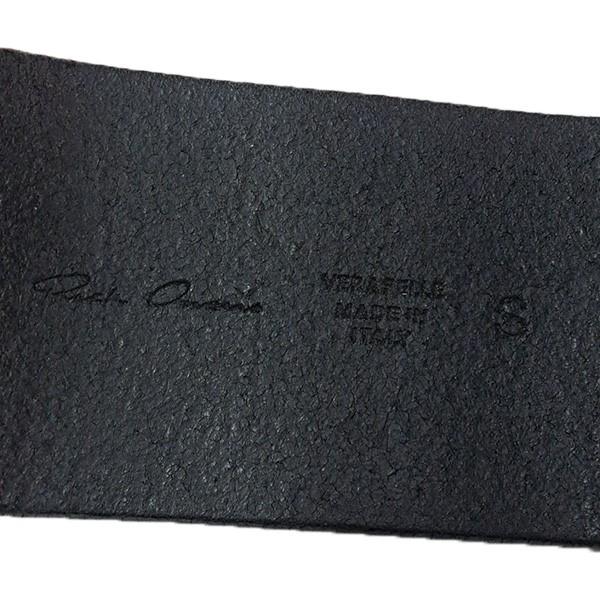 Rick Owens（リック・オウエンス） レザーブレスレット ブラック