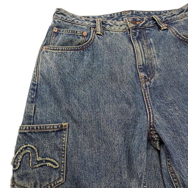 値下げ】EVISU×FLAGSTUFF MANY POCKET DENIM PANTS メニーポケット